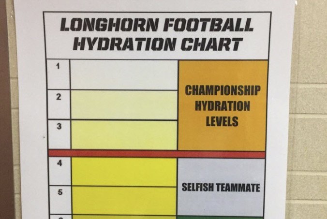 Hydration chart